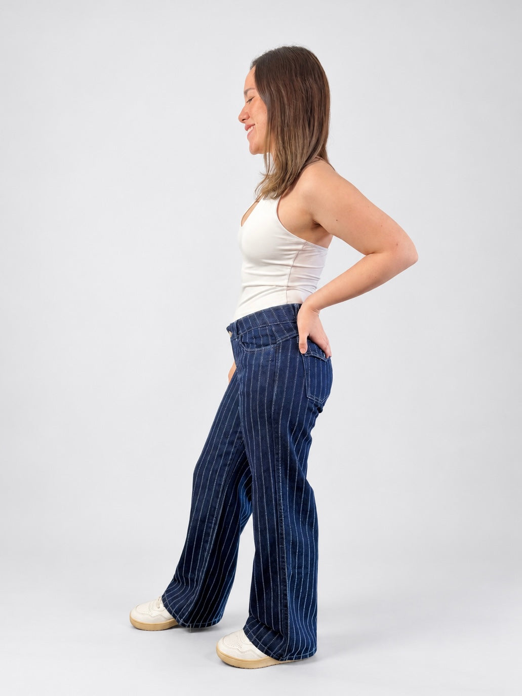 Indigo Stripe